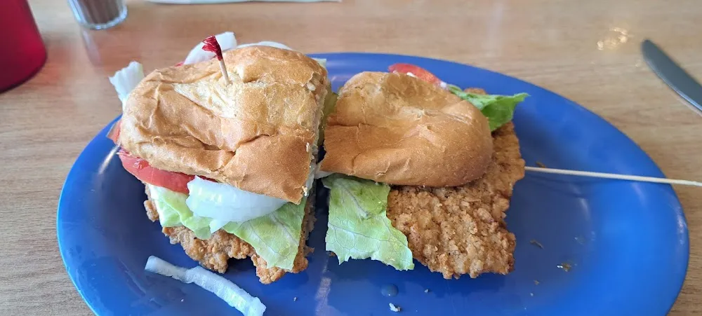 Breaded Pork Tenderloin Sandwich