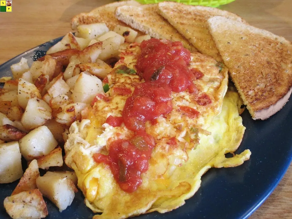 Chicken Fajita Omelette